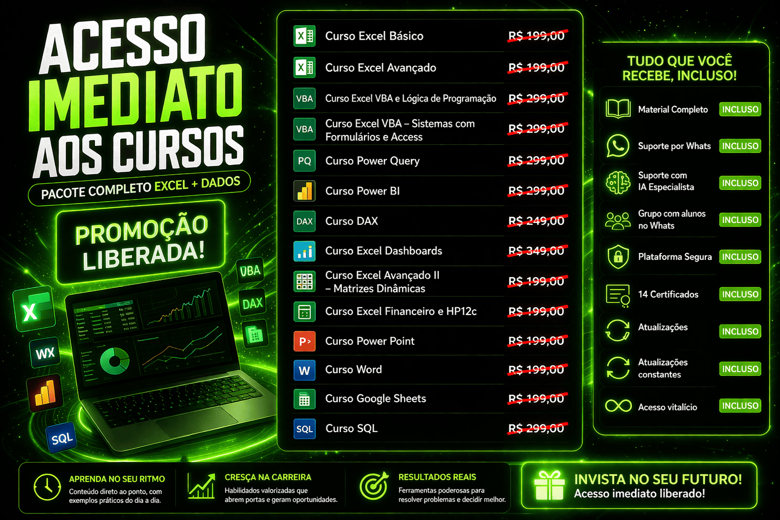 Curso Excel Master | Guia do Excel